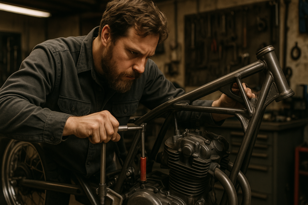 Motorcycle Frame Alignment Tips After A Crash For Better Safety