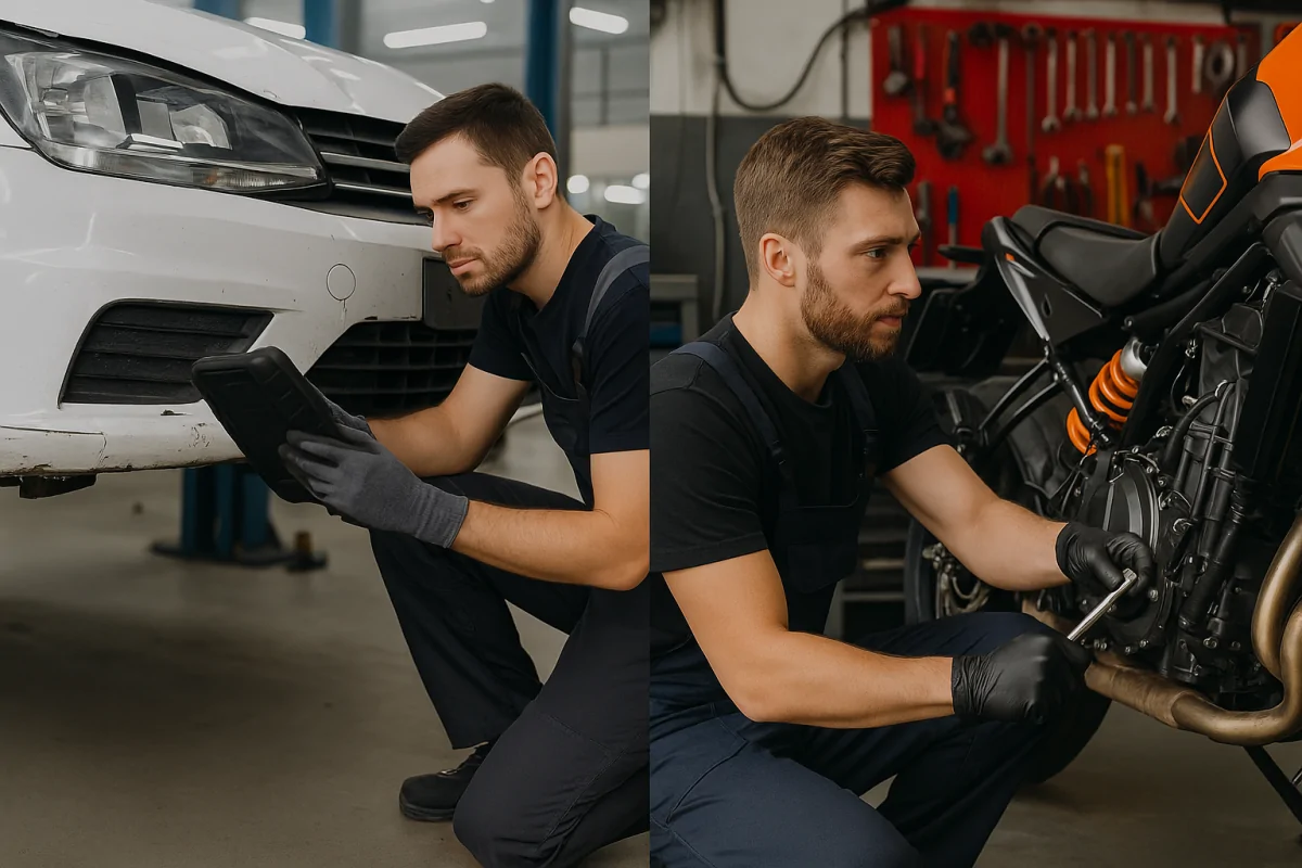 Motorcycle vs. Car Repairs: What Every Rider and Driver Should Know Before Visiting a Mechanic