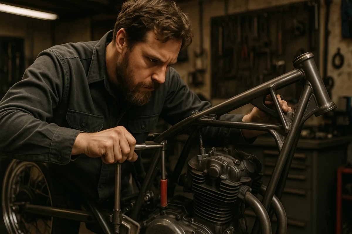 Why Motorcycle Frame Alignment Matters After a Crash: Safety, Performance & Repair Tips