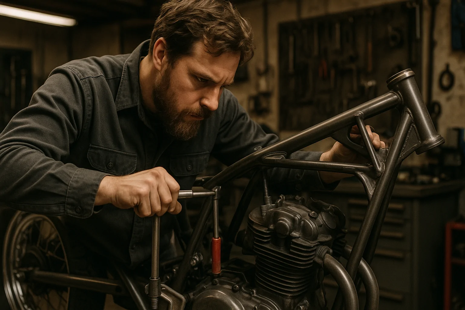 Why Motorcycle Frame Alignment Matters After a Crash: Safety, Performance & Repair Tips