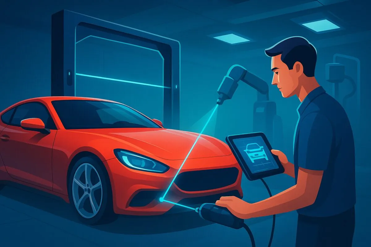 Luxury Auto Repair Tech in 2025: Laser Frame Measuring to Smart Paint Matching