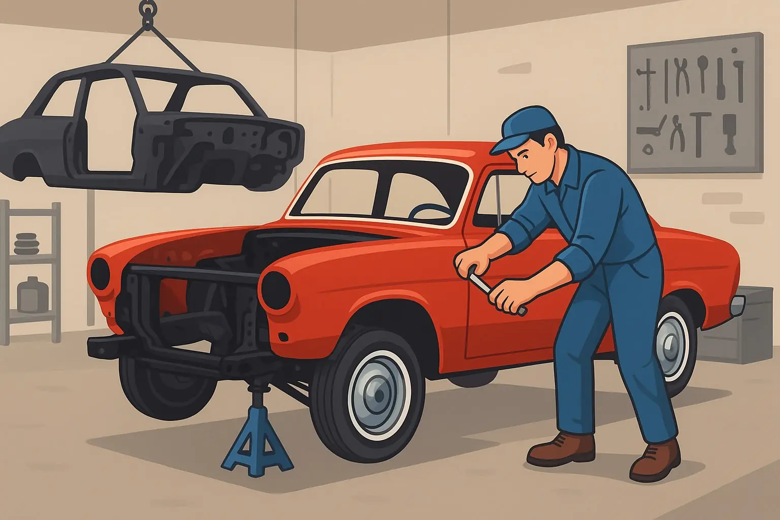 Inside the Process: Full Frame Off Restoration by Skilled Technicians