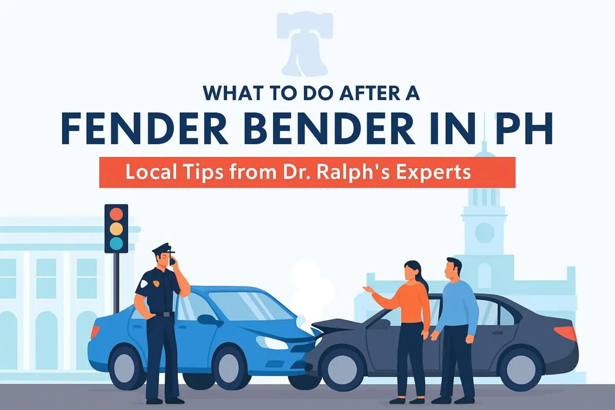 What to Do After a Fender Bender in Philadelphia: Local Tips from Dr. Ralph’s Experts