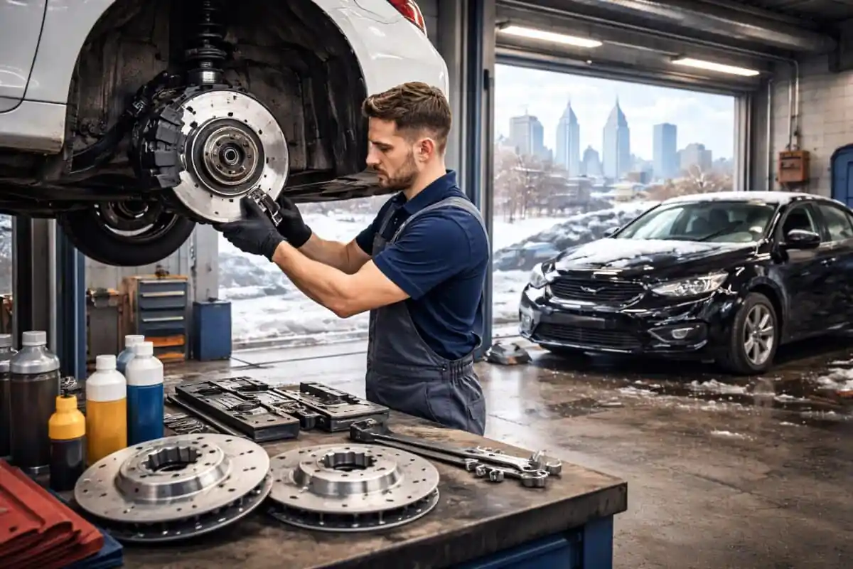 Comprehensive Brake Service and Collision Repair After a Philly Winter