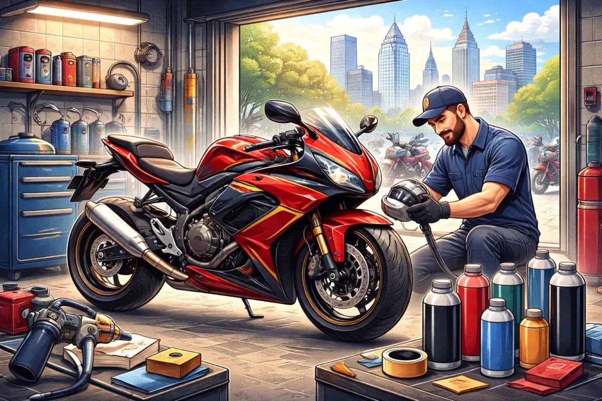 Custom Paint & Body Work for Philadelphia’s Motorcycle Season: Restoring Your Bike for the Ride