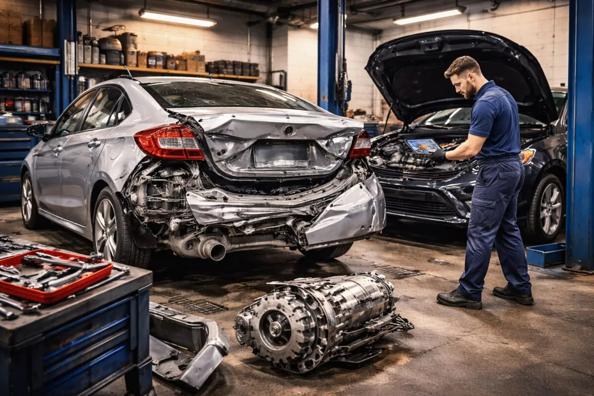 Is It a Bumper Issue or a Transmission Problem? Why Mechanical Repair Is Critical After a Modern Crash