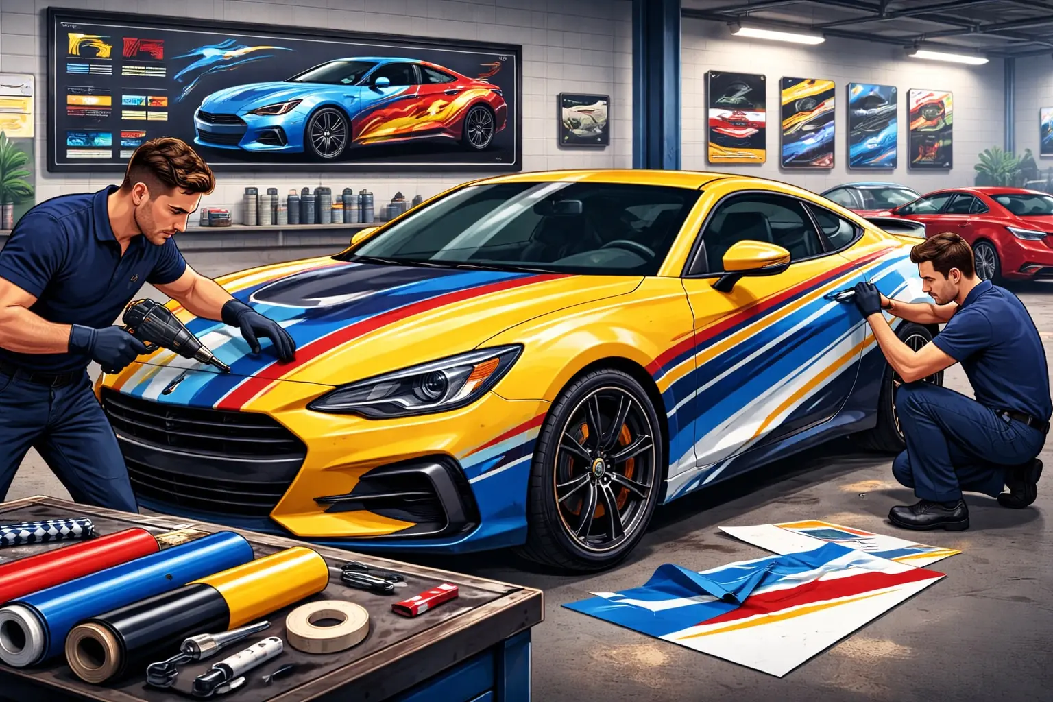 Stand Out on the Schuylkill: Elevating Your Vehicle with Custom Graphics and Striping