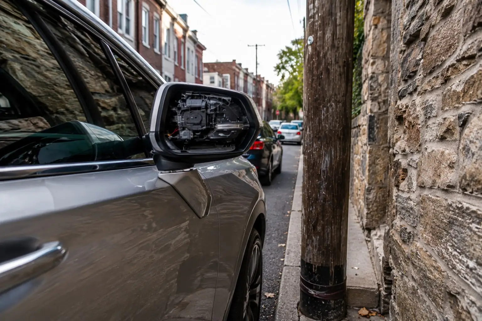 The Roxborough ‘Blind Spot’ Guide: Repairing Side-Impact Sensors and Mirrors Damaged on Narrow Ridge Ave Side-Streets