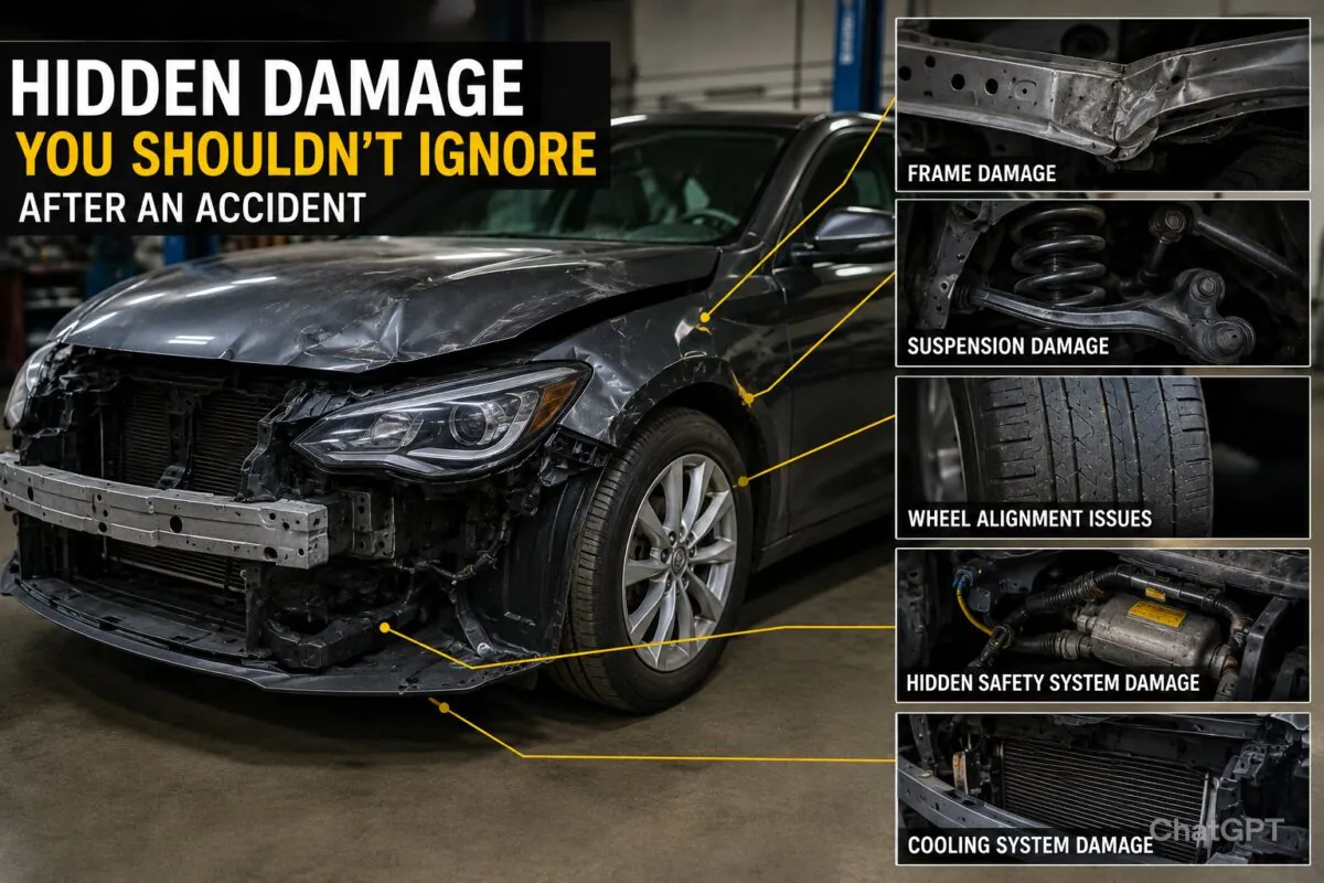 Hidden Collision Damage You Should Never Ignore After an Accident