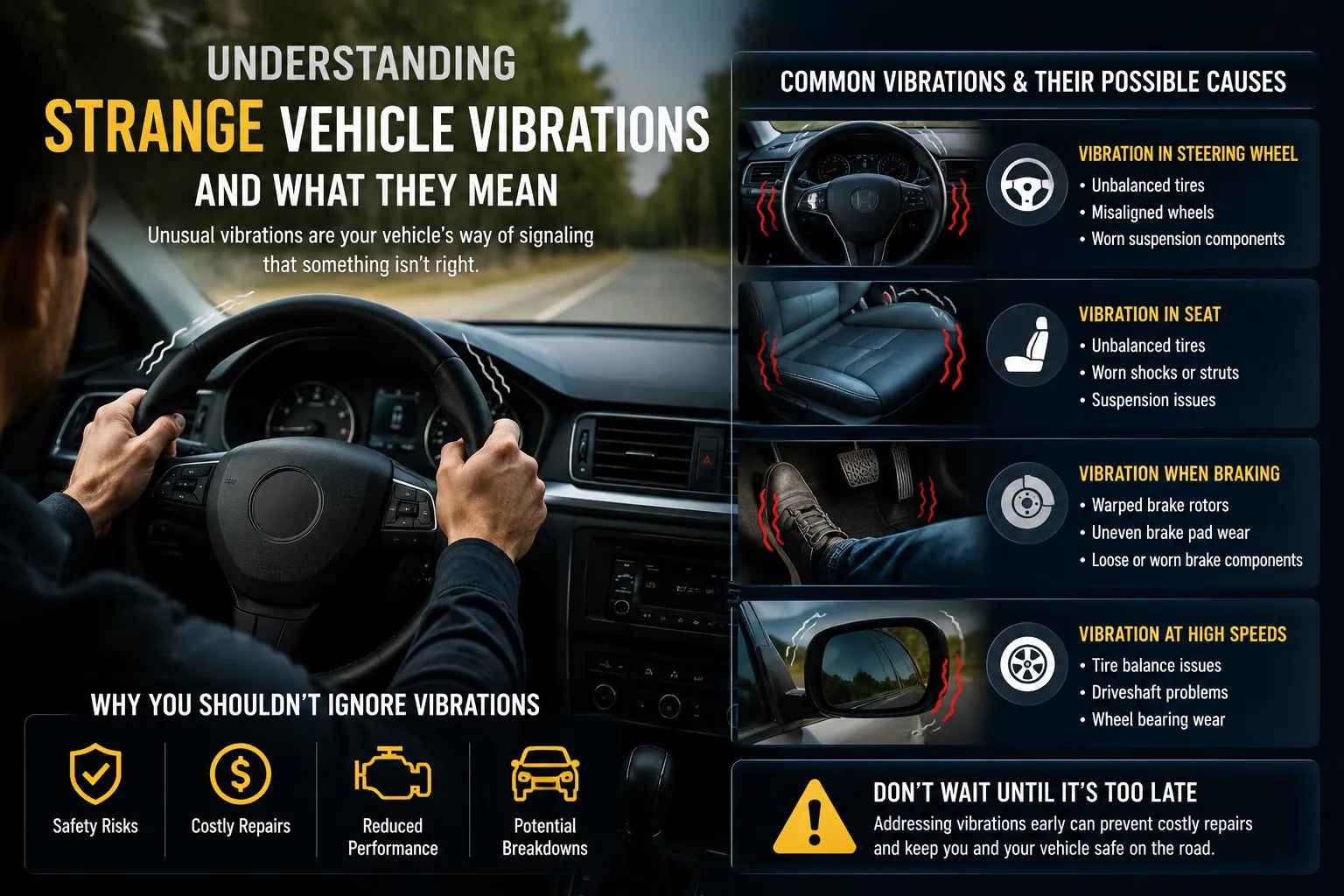 Understanding Strange Vehicle Vibrations and What They Mean