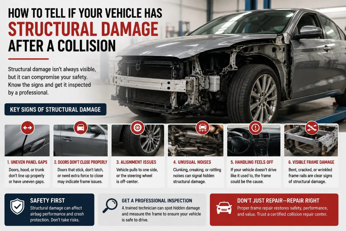 How to Tell If Your Vehicle Has Structural Damage After a Collision