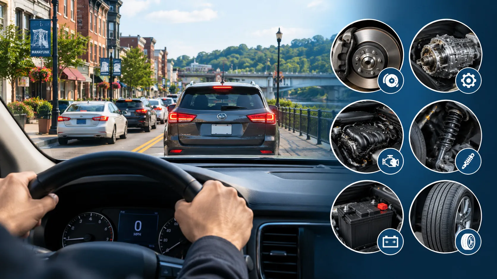 How Stop-and-Go Driving in Manayunk Affects Your Car